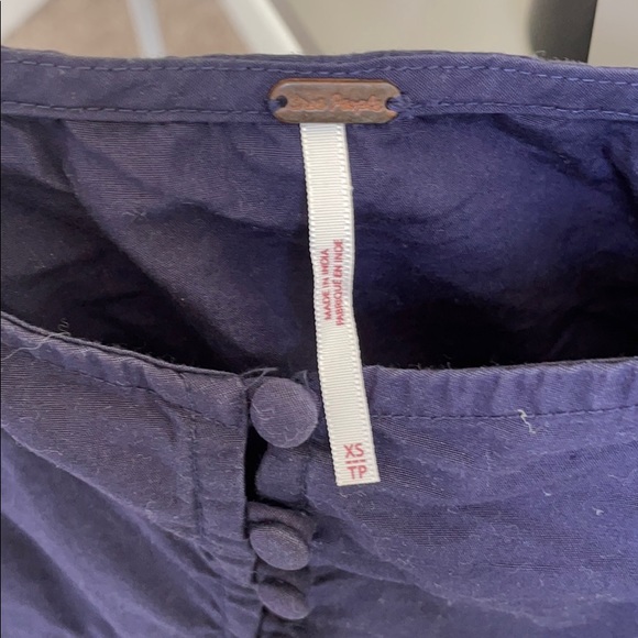 FREE PEOPLE Puff Sleeve Blouse - Picture 4 of 4